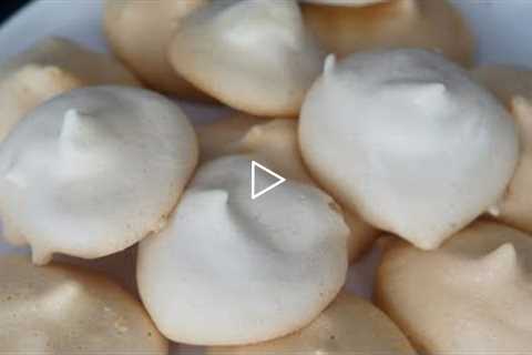 How to Make Vegan Meringue Cookies With Canned Chickpea Water Instead of Egg Whites | Carleigh Bo…