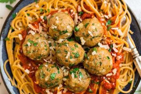 Baked Turkey Meatballs