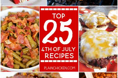 4th of July Food Ideas and 4th of July Barbecue Party Ideas