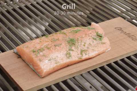 How to Grill With a BBQ Wood Plank