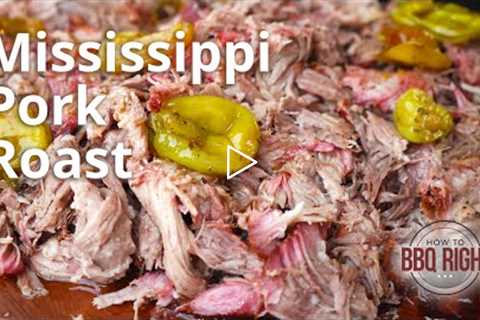 Smoked Mississippi Pork Roast