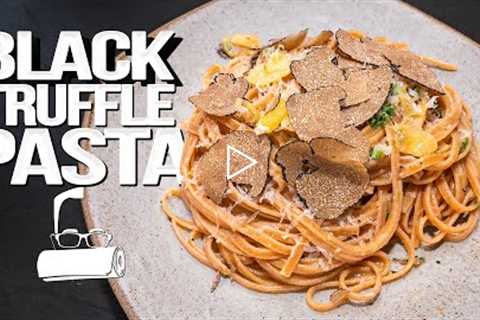 PERFECT AGLIO E OLIO WITH RED CHILI PASTA & BLACK TRUFFLE | SAM THE COOKING GUY