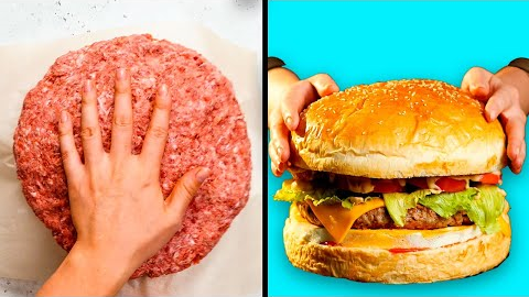 29 KITCHEN HACKS THAT WILL SHAKE YOU TO THE CORE || Giant Food Challenge by 5-MInute Recipes!