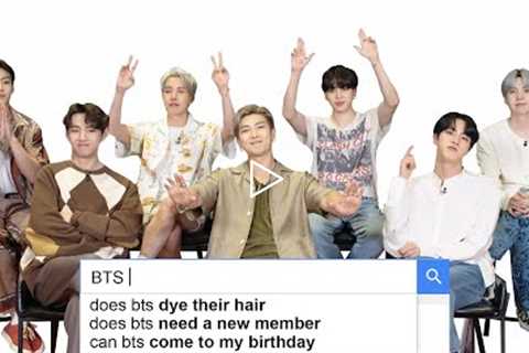 BTS Answer the Web's Most Searched Questions | WIRED