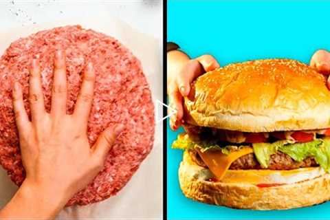 29 KITCHEN HACKS THAT WILL SHAKE YOU TO THE CORE || Giant Food Challenge by 5-MInute Recipes!