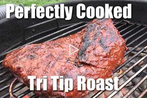How to Perfectly Cook a Tri Tip Roast on a BBQ Grill | Reverse Sear Method