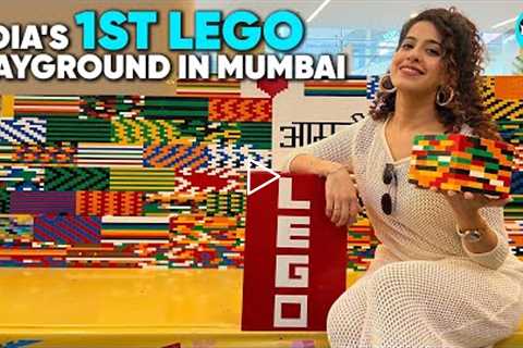 India's First LEGO Playground In Mumbai | Celebrating With Rannvijay, Tahira, Tisca & Ranveer..