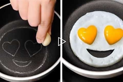 SIMPLE EGG HACKS | Fast And Delicious Food Recipes With Eggs