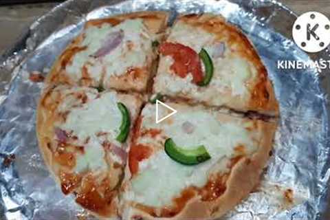 shawarma bread pizza//instent pizza  recipe by foody moody hina