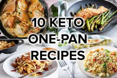 10 Keto One-Pan Recipes with Easy Cleanup
