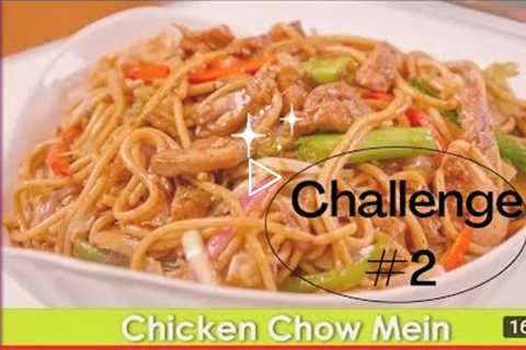 Chicken Spaghetti Recipe tried from @Ruby Ka Kitchen ||Chicken Chowmein || Challenge #2 || KKK