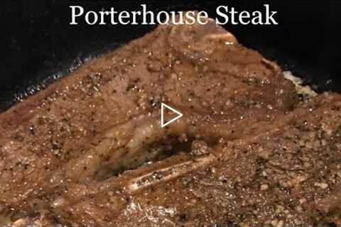 How To Cook Perfect Steak Recipe | Porterhouse Steak Recipe