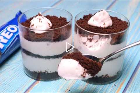 How to make desserts at home easy | Only 3 ingredients OREO dessert | How to make oreo dessert