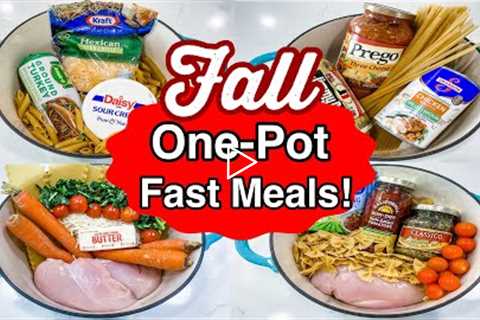 5 FAST ONE-POT MEALS! | Tried & True Weeknight Dinners Made EASY! | Julia Pacheco