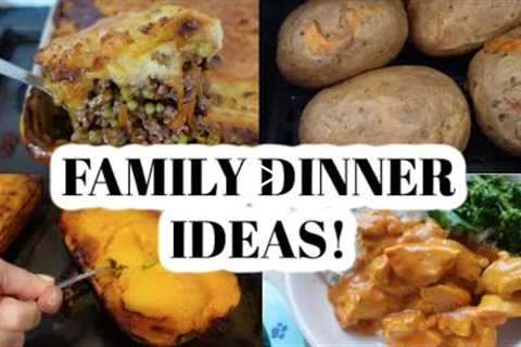 FAMILY DINNERS / SIMPLE MEAL IDEAS! | OCTOBER 1