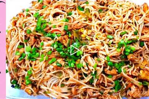 Quick Chicken Chow Mein Recipe Restaurant Style| How to Make Chicken Chow Mein Urdu