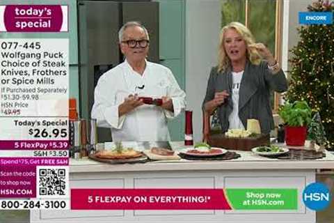 HSN | Chef Wolfgang Puck Holiday Favorites 10.14.2022 - 06 AM