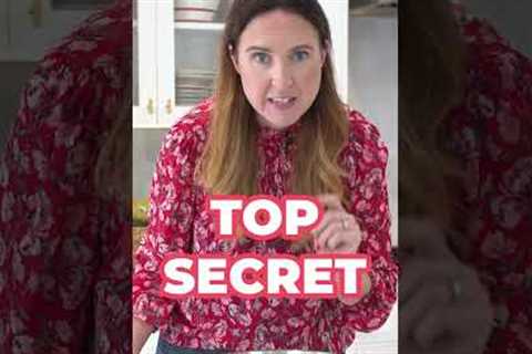 TOP SECRET Whipped Cream Recipe #shorts