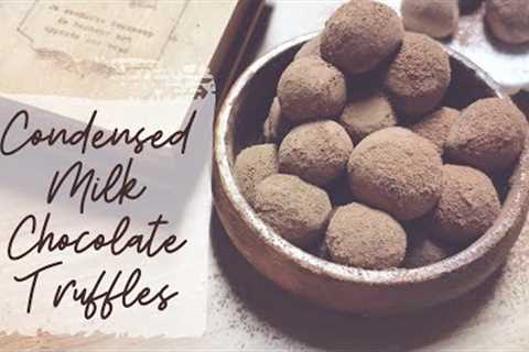 2 Ingredients Condensed Milk Truffles (no fridge, no refrigeration)・rochi''''s recipe