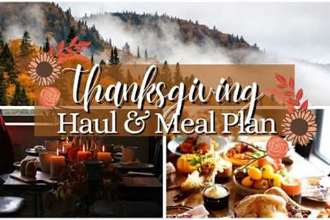 Thanksgiving Grocery Haul | Meal Plan | Frugal Family