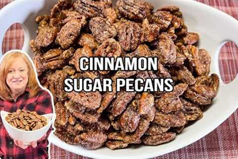 Holiday CINNAMON SUGAR PECANS or Other Favorite Nut