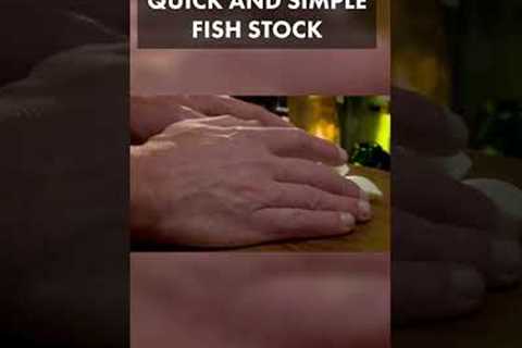 Quick & Easy Fish Stock #shorts