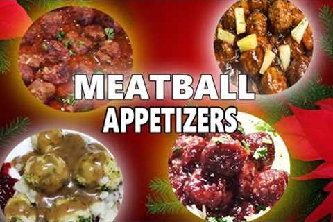 7  MEATBALL RECIPES for Appetizers, Holidays, or Game Day