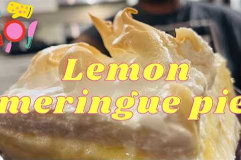 Lemon Meringue Pie Recipe Easy ft BIGG DOGG DESSERTS!