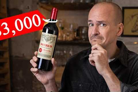 I OPENED a $3,000 WINE. Was it worth it?