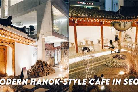 Shinleedoga Cafe – This Modern Hanok-Style Cafe With A Campfire Is A Must-Visit Spot In Seoul