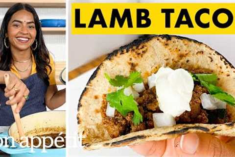 How To Make Lamb Keema Tacos | From The Home Kitchen | Bon Appétit