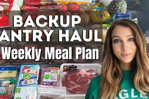 Clearance Grocery Haul | Weekly Meal Plan | Prepper Pantry Stock Up