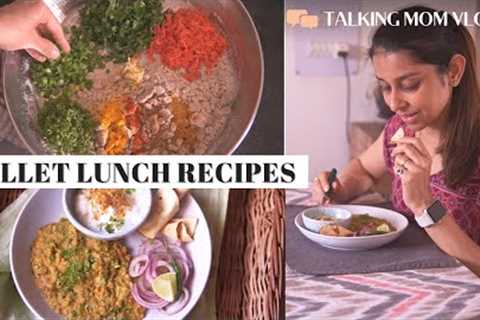 2 MILLET RECIPES | Indian Lunch Recipes | One pot healthy meal ideas | Healthy weight loss recipes