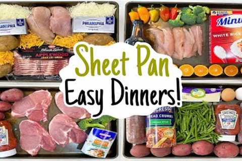 5 Cheap & Fancy Sheet Pan Dinners! | The EASIEST Lunch & Dinner Recipes | Julia Pacheco..