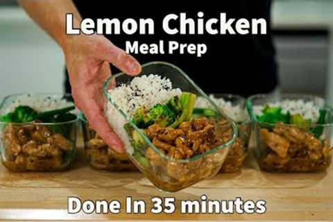 Make 5 Meals In 35 Minutes With This Lemon Chicken Meal Prep