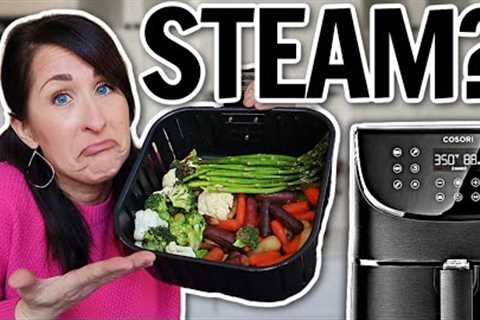 Can You STEAM Food in an AIR FRYER?