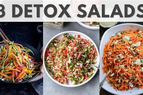 Super Easy Detox Salad Recipes (Part 1) | Healthy Dinner Recipes to Lose Weight