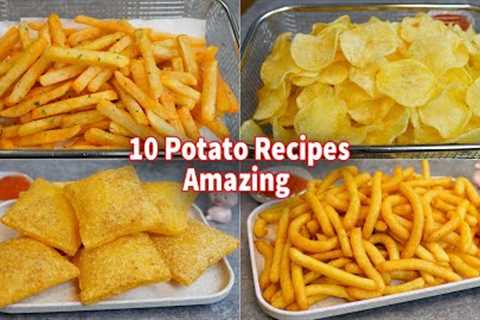 10 Amazing Potato Recipes!! Collections ! French Fries , Potato Chip , Potato Snack