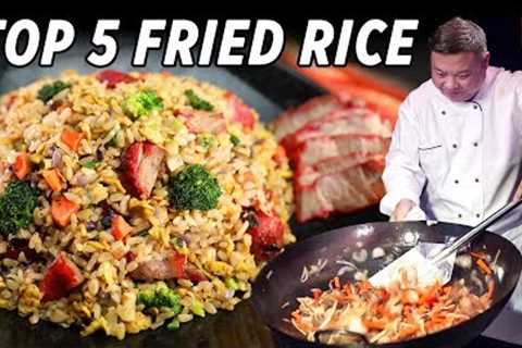 Top 5 Fried Rice by Masterchef l How To l Yummy Chinese Food
