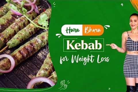 Hara Bhara Kabab for Weight Loss | Paneer kebab recipe | Palak recipes | Indian Spinach diet Richa