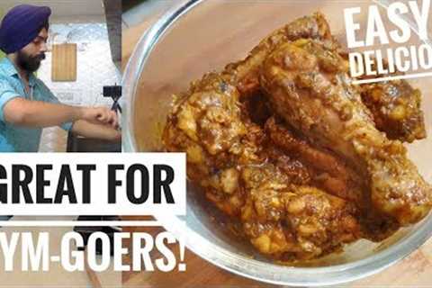 EASIEST Chicken Recipe EVER!! With Calorie Info for Gym Diet | Chicken Sokha