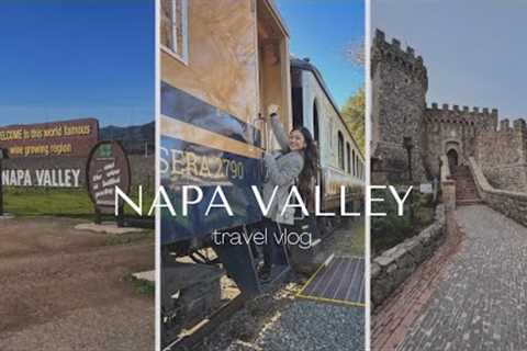 Napa Vlog | Castello Di Amorosa + Napa Valley Wine Train