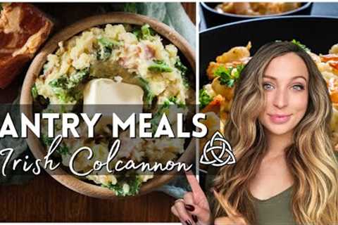 Pantry Challenge 2023 | Irish Colcannon Recipe | Budget Meals