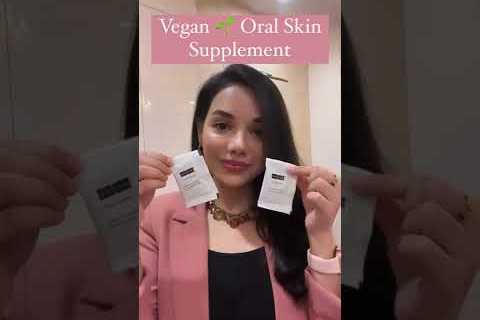 Vegan Oral Skin Supplement #oralsupplement #skincare