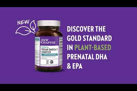 Prenatal Vegan Omega-3 Complex | Plant-Based Omega | New Chapter Vitamins & Supplements