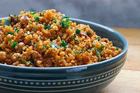 Healthy Quinoa Chickpea Bowl (Plant-Based) | Easy One Pot Vegan Recipes