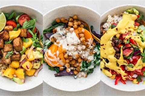 BALANCED BOWLS / whole food plant based (full recipes)