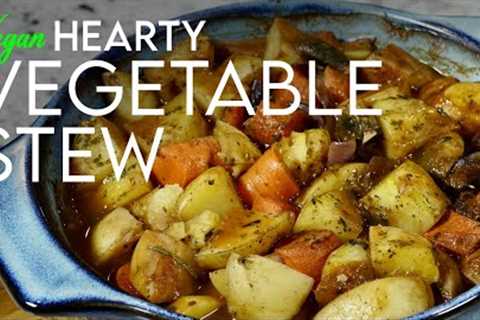 TASTY PLANT BASED VEGETABLE STEW 🍲 Hearty vegan recipe to warm your bones!