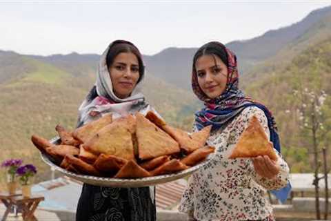 SAMBOOSE! IRAN Popular Fast Food which is so Crispy and Delicious and You Must Try it!