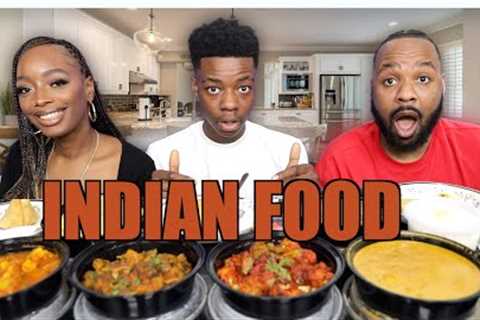 GIVING VEGAN INDIAN FOOD ANOTHER TRY!! | MUKBANG